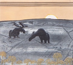 Solitude Together (6”x7”) $85.00 - SOLD