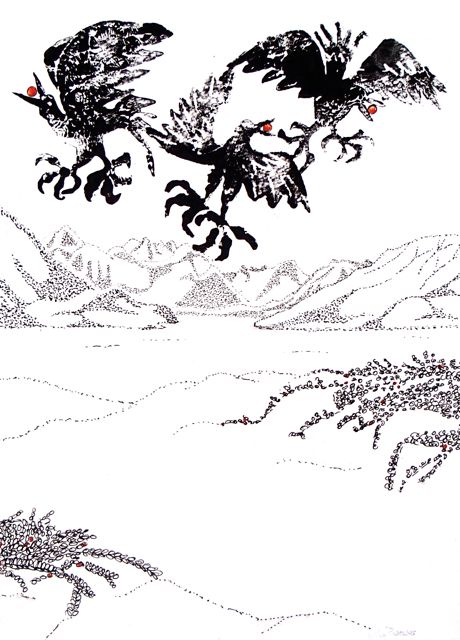 Carcross Dunes: The Ravens' Playground (12